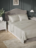 Egyptian Cotton Sateen Flat Sheet 400 Thread Count - British product