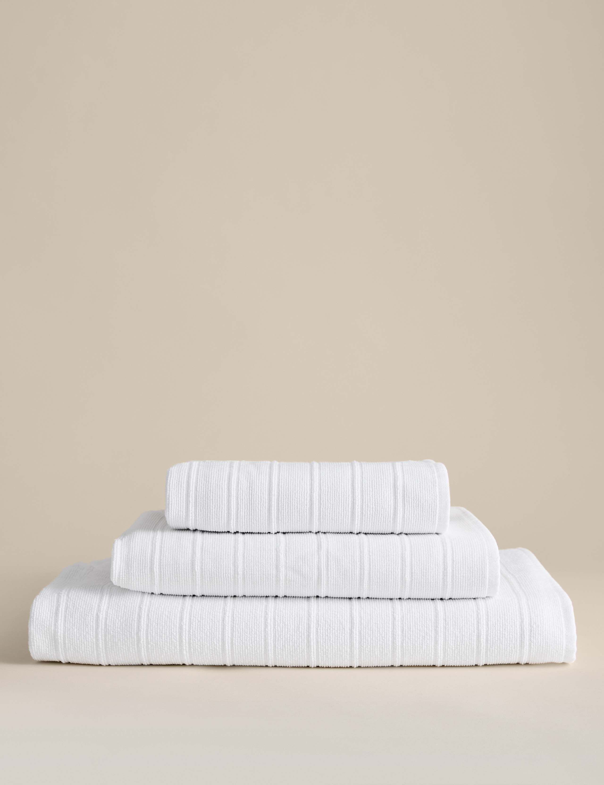 Egyptian cotton striped towel 650 GSM (British brand)