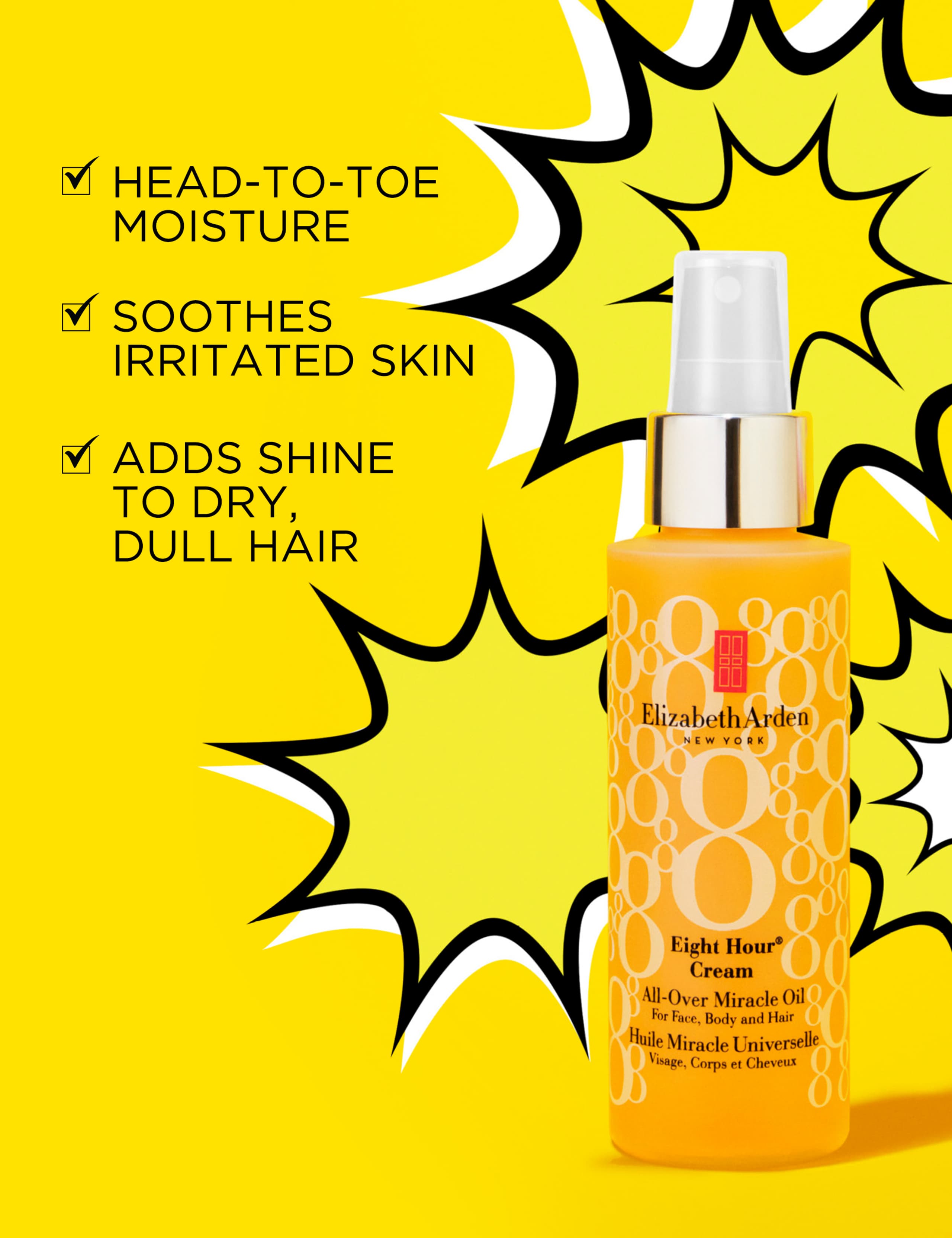 Elizabeth Arden Eight Hour Cream Oil Spray 100ml - British product
