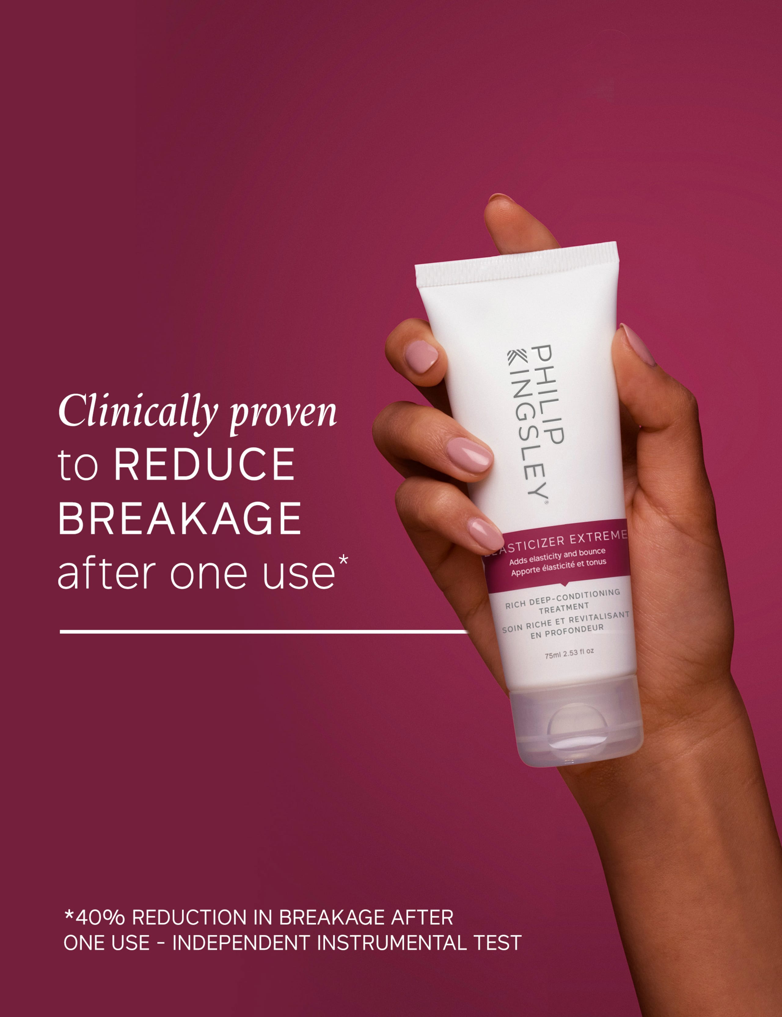 Philip Kingsley Elasticizer Extreme deep conditioning hair treatment 75ml - British product