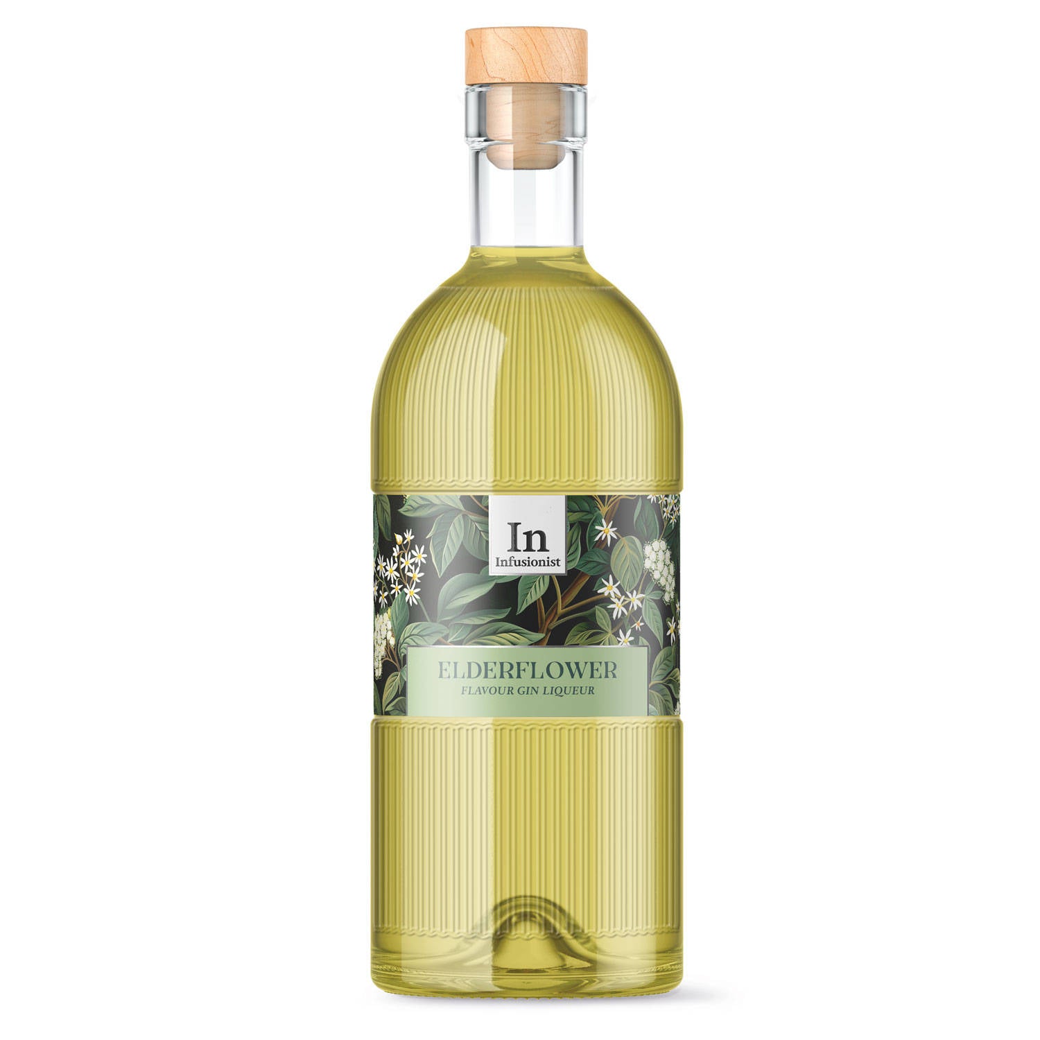 Elderflower gin liqueur, 20% ABV - British product
