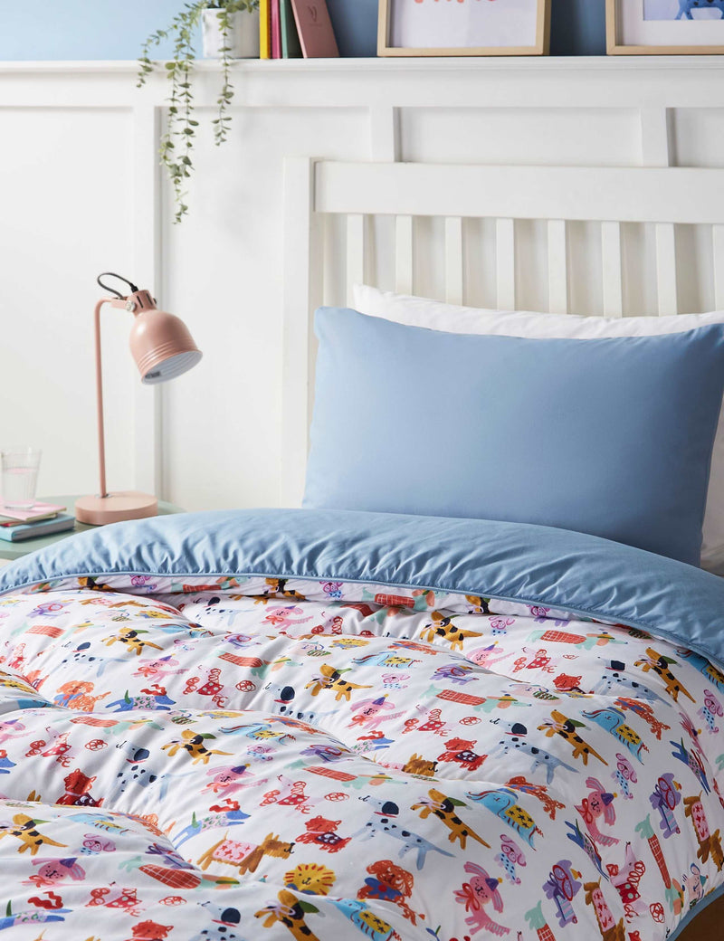 Eleanor Bowmer coverless duvet bedding set with pillowcases, imported from the UK