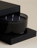 Electric Neroli 4-wick candle in glass vessel (British brand)