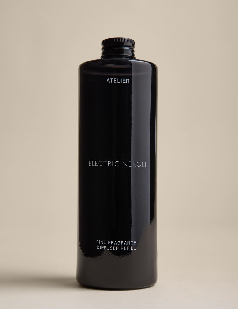 Electric Neroli 400ml diffuser refill from Atelier collection, UK version