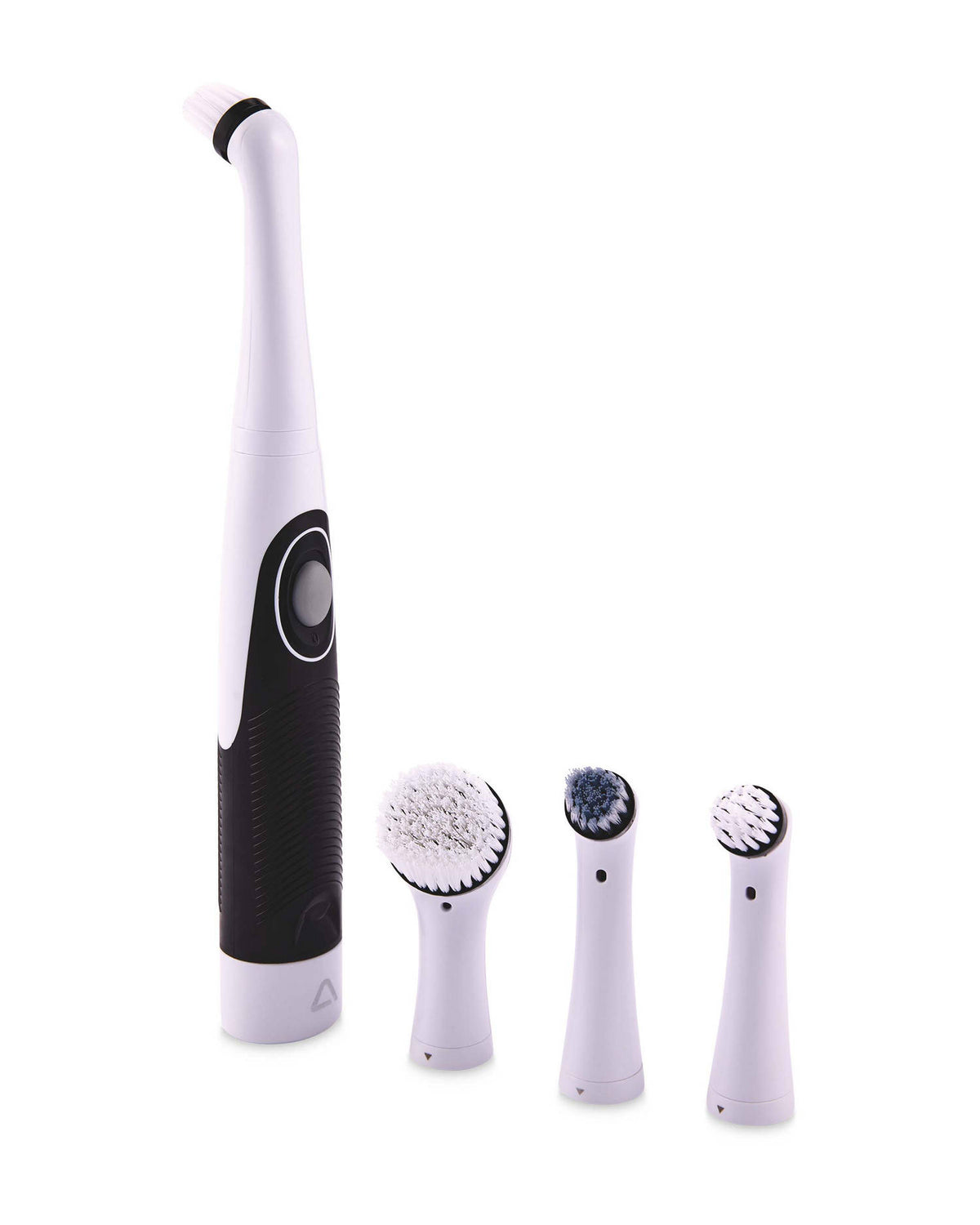 Electric scrubber cleaning tool with four heads, (British brand)