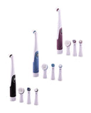 Electric scrubber cleaning tool with four heads, (British brand)
