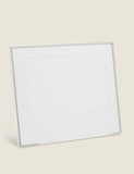 Brushed silver photo frame 8x10, imported from the UK