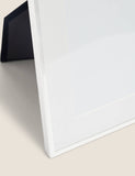 Brushed silver photo frame 8x10, imported from the UK