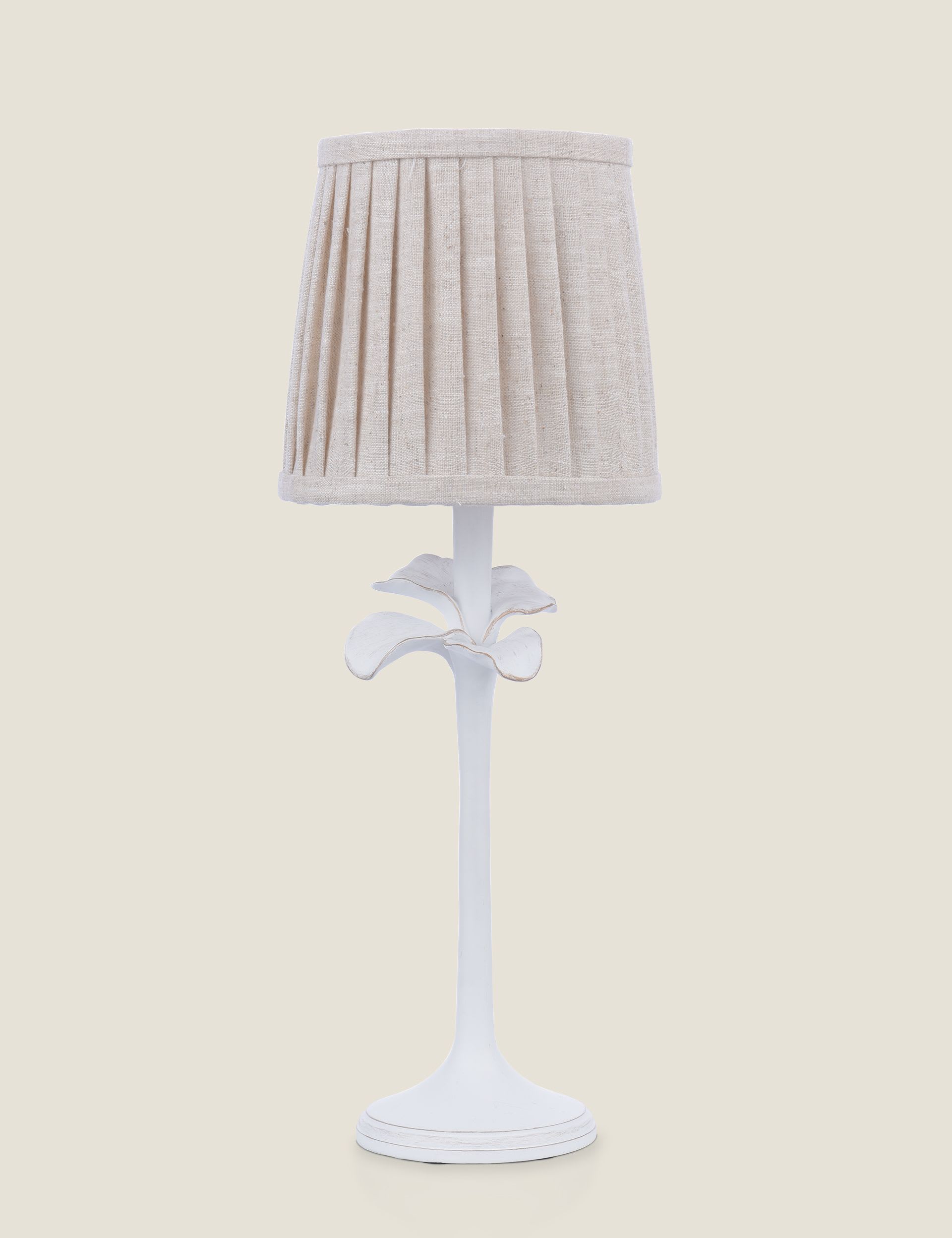 Laura Ashley Eleni Floral Pleated table lamp, imported from the UK
