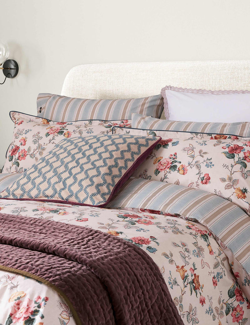 Bedeck Elinor multi square cushion 50cm - British product