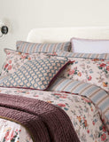 Bedeck Elinor multi square cushion 50cm - British product