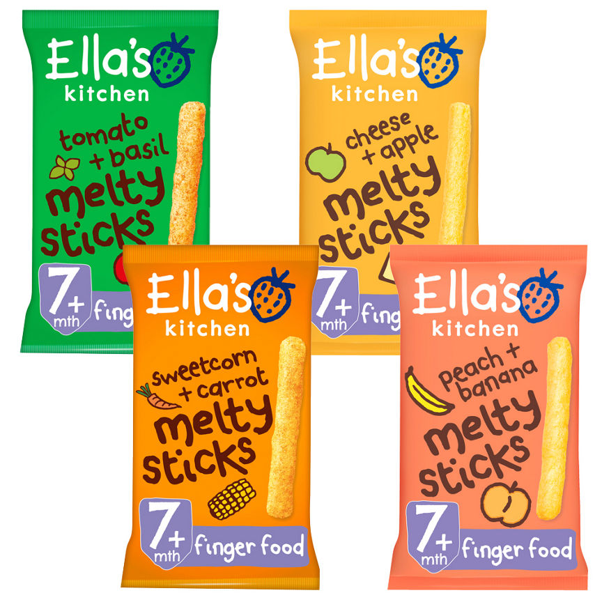 Ella's Kitchen Snacks Melty Sticks Bundle GOODS ASDA   