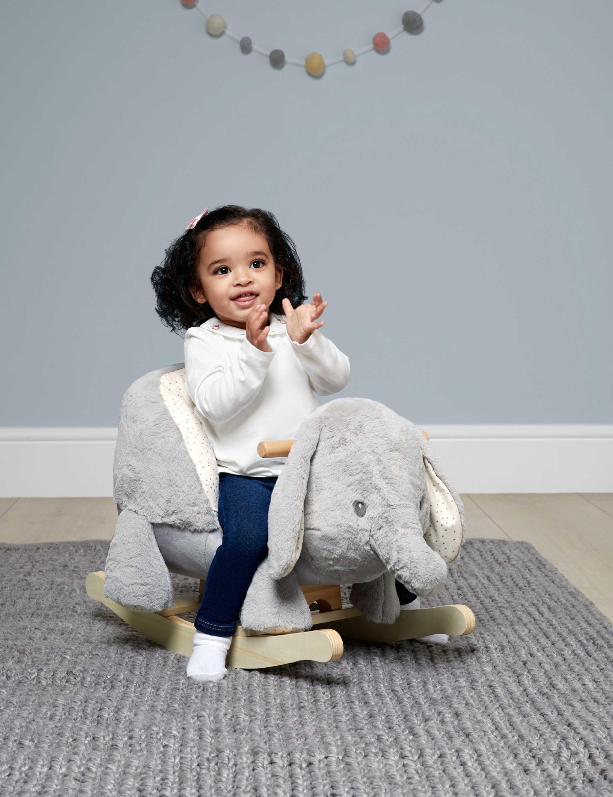 Mamas & Papas Ellery Rocking Elephant toy, UK version