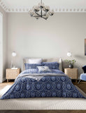 Bedeck of Belfast Ellis Floral square cushion 50cm, imported from the UK