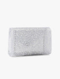 Carvela embellished chain strap clutch bag, imported from the UK