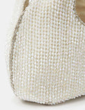 Accessorize embellished grab bag with glittery beads - British product
