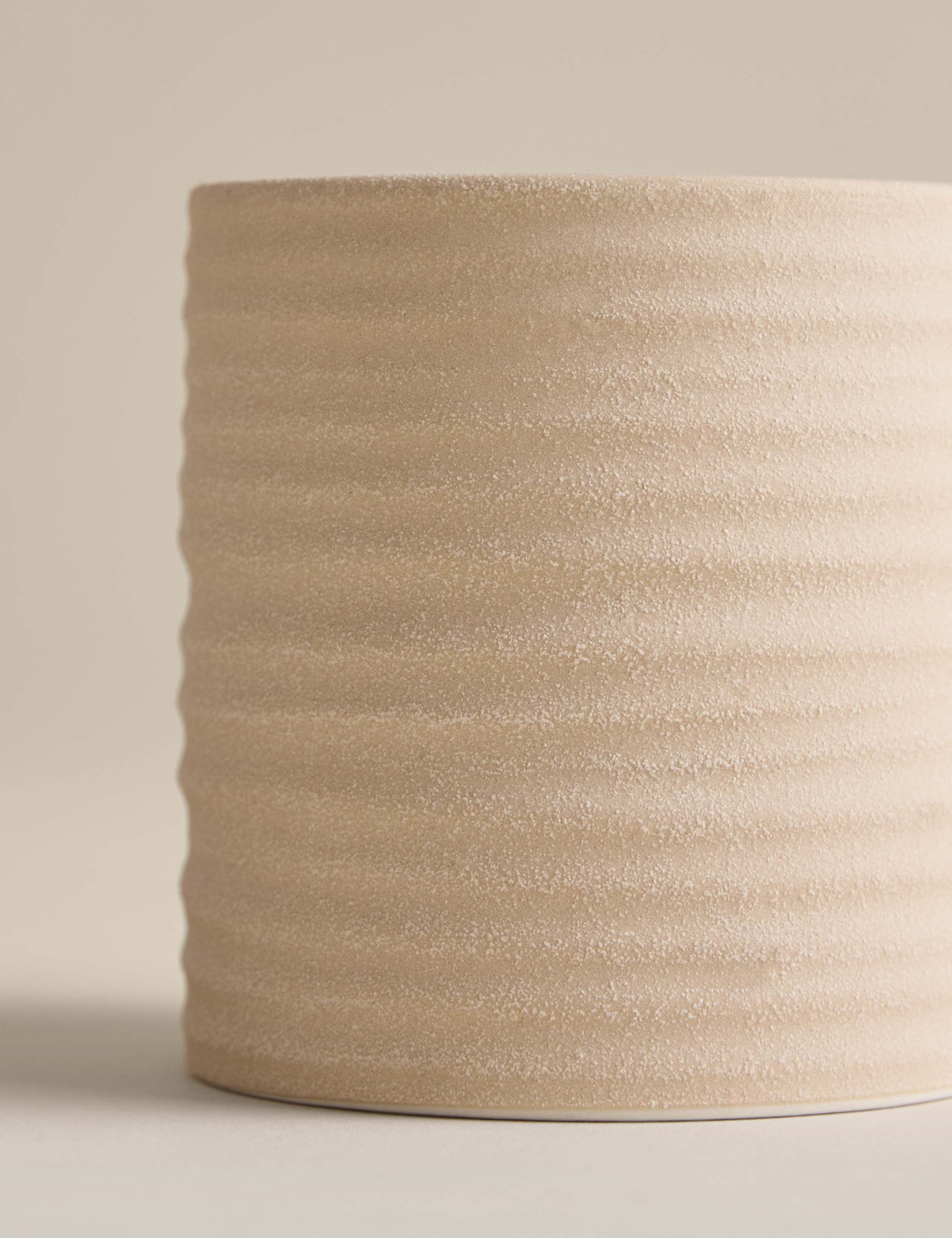 Ember ceramic candle, spiced cardamom and sandalwood, imported from the UK