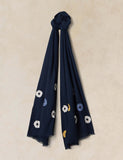 White Stuff embroidered scarf - British product