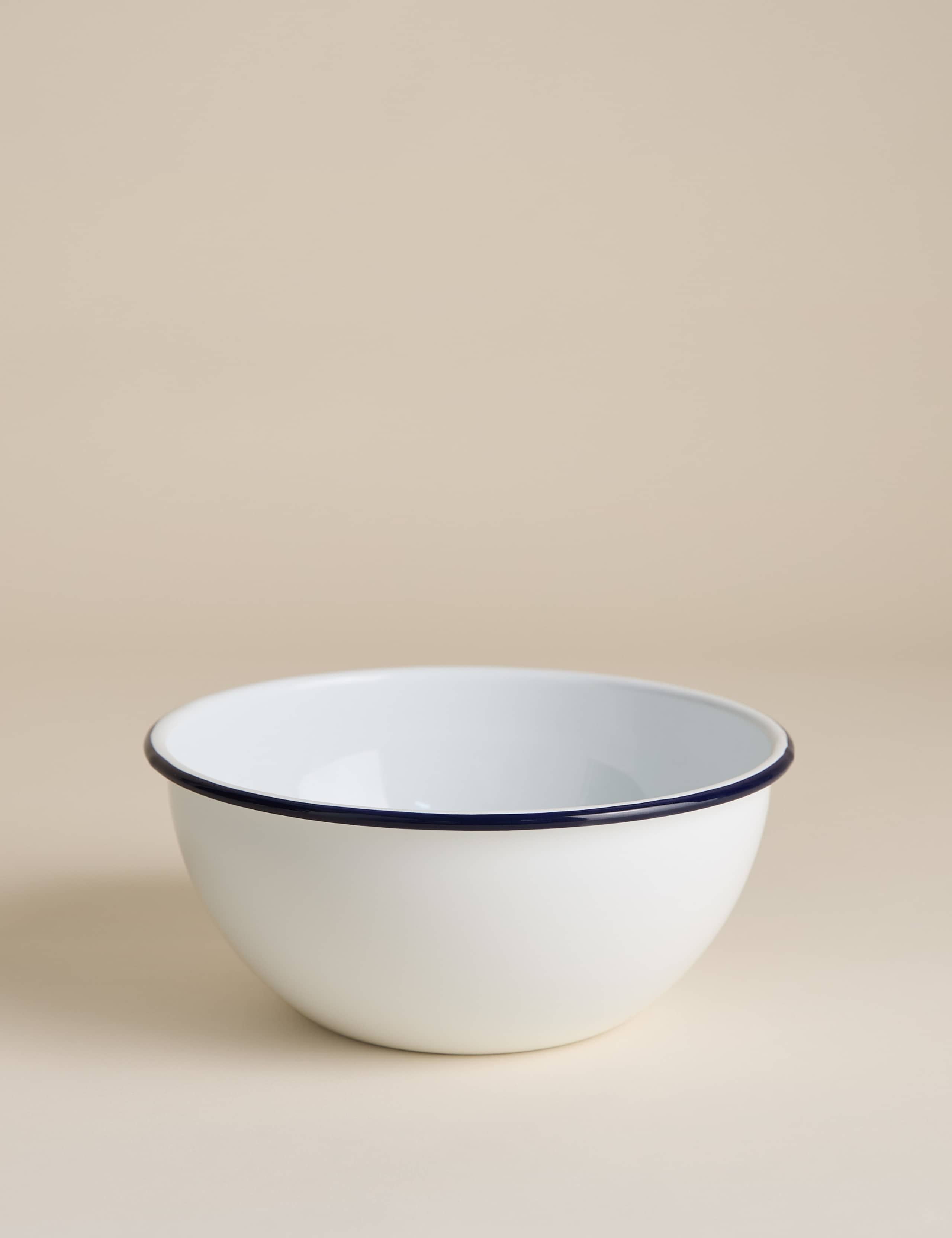 Enamel mixing bowl 20cm - British product