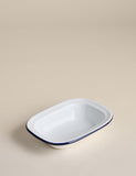 Enamel 20cm pie dish - British product