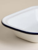Enamel pie dish 24cm - British product
