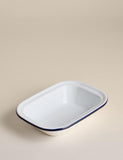 Enamel pie dish 24cm - British product