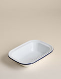 Enamel pie dish 24cm - British product
