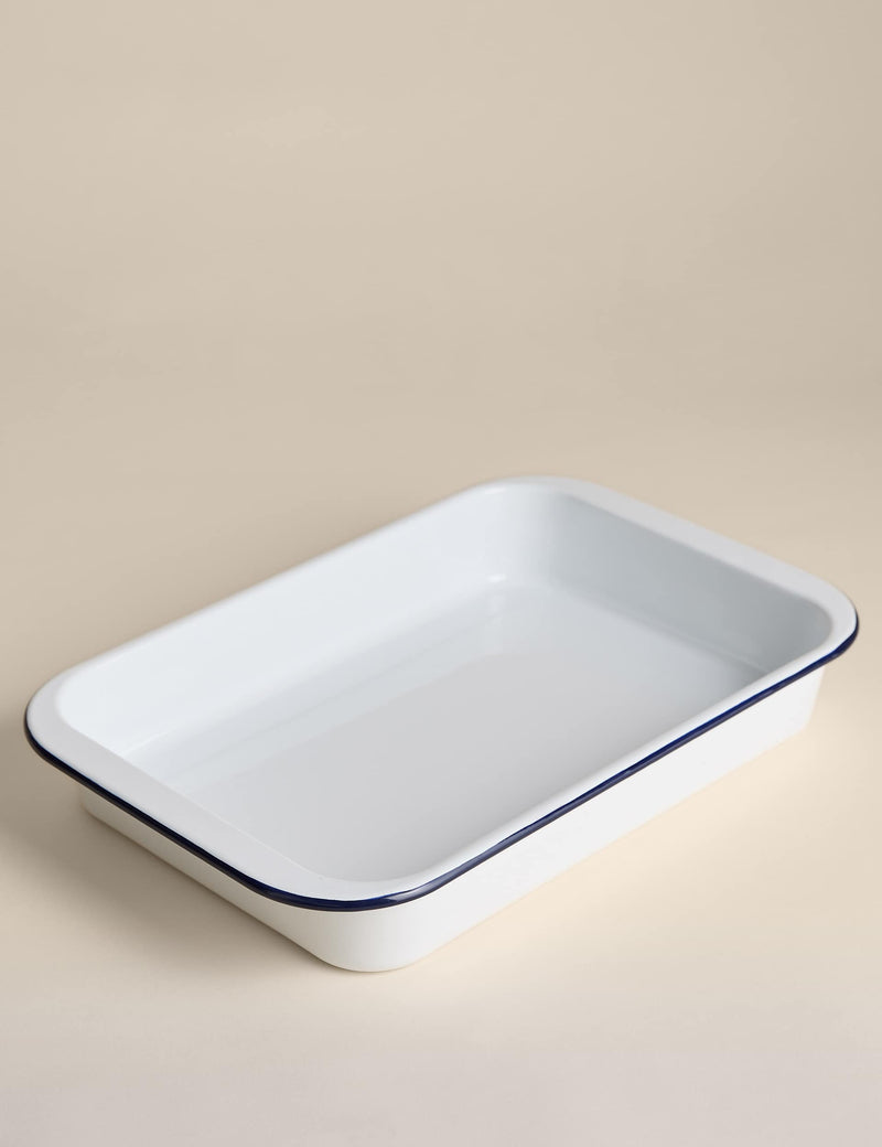 Enamel 41cm roaster - British product