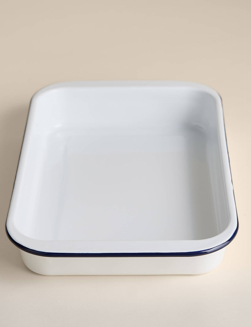 Enamel 41cm roaster - British product