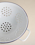 Enamel colander 24 cm - British product