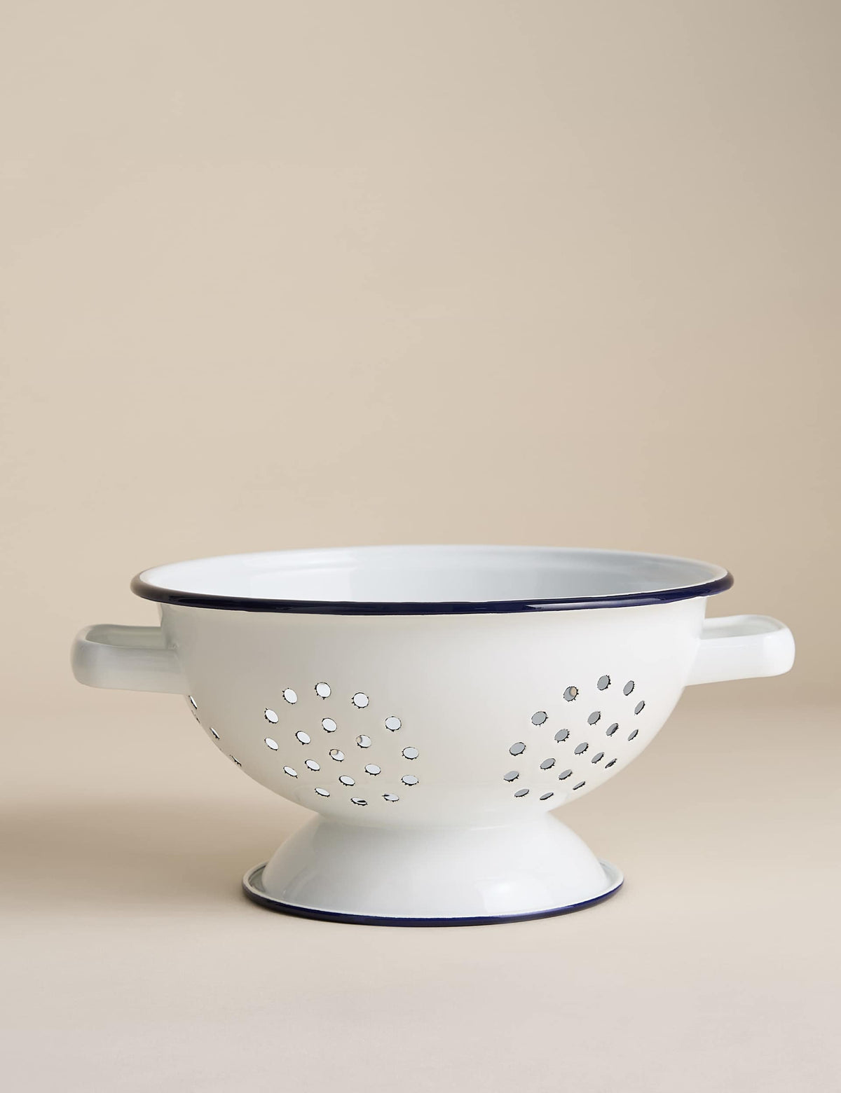 Enamel colander 24 cm - British product