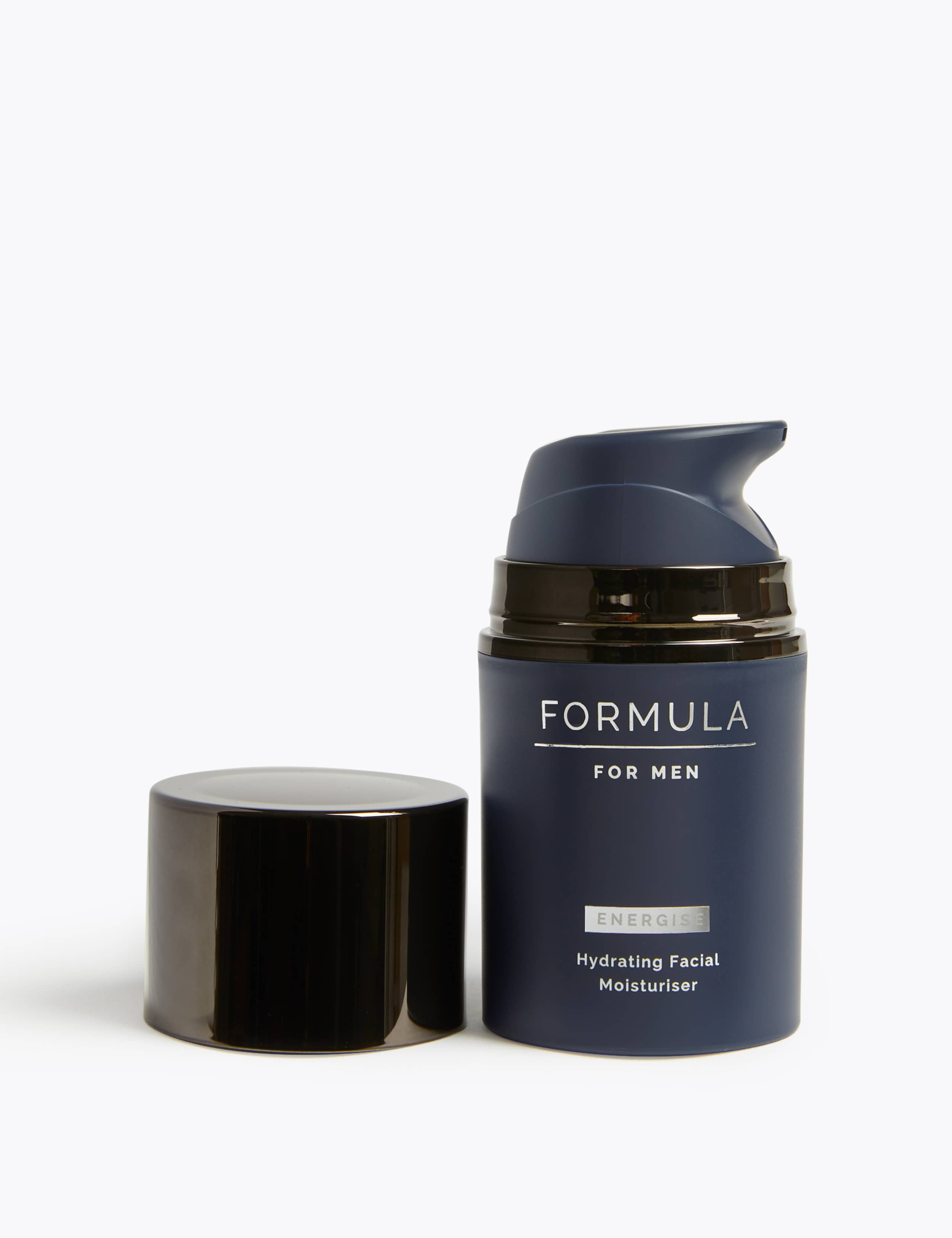 Energise men's hydrating facial moisturiser 50ml - British product