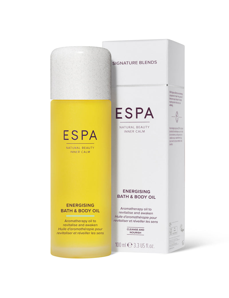Energising Bath and Body Oil 100ml, imported from the UK