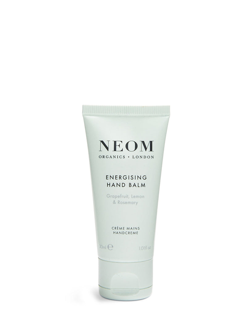 NEOM energising hand balm with grapefruit and rosemary, 30ml - British product