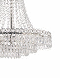 Laura Ashley Enid chandelier with crystal droplets (British brand)