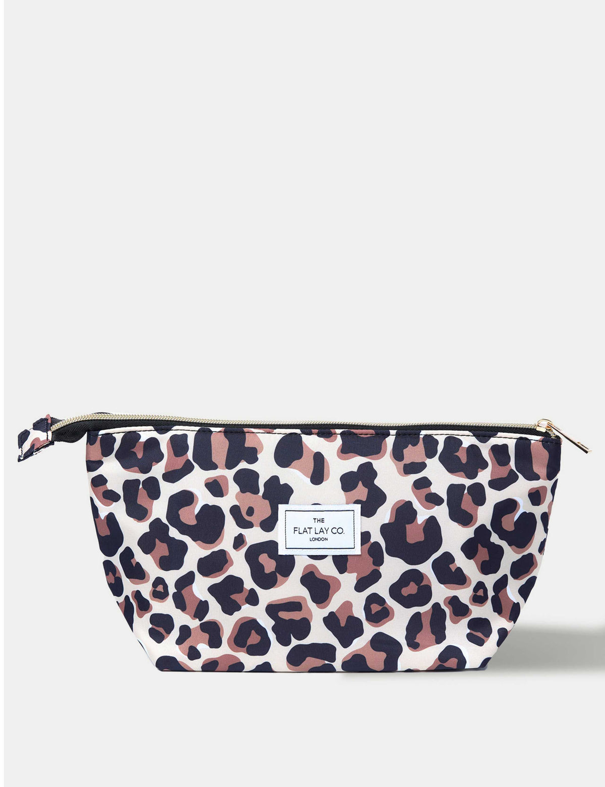 The Flat Lay Co. leopard print makeup pouch - British product