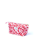 The Flat Lay Co. Essential Makeup Pouch Pink Leopard, UK version