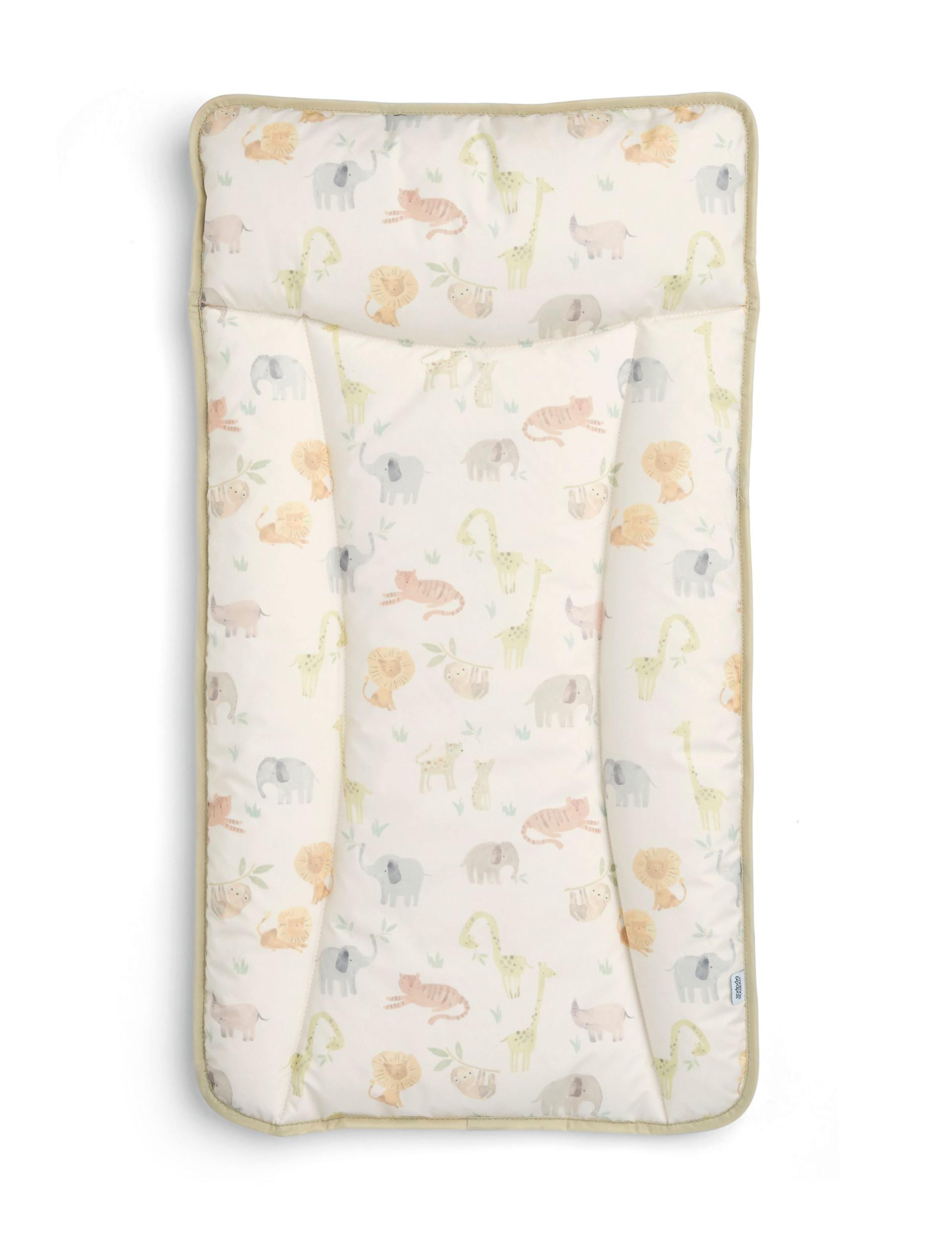 Mamas & Papas Essentials changing mat with safari print (British brand)