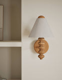 Evelyn Wood bobbin wall light (British brand)