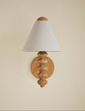 Evelyn Wood bobbin wall light (British brand)