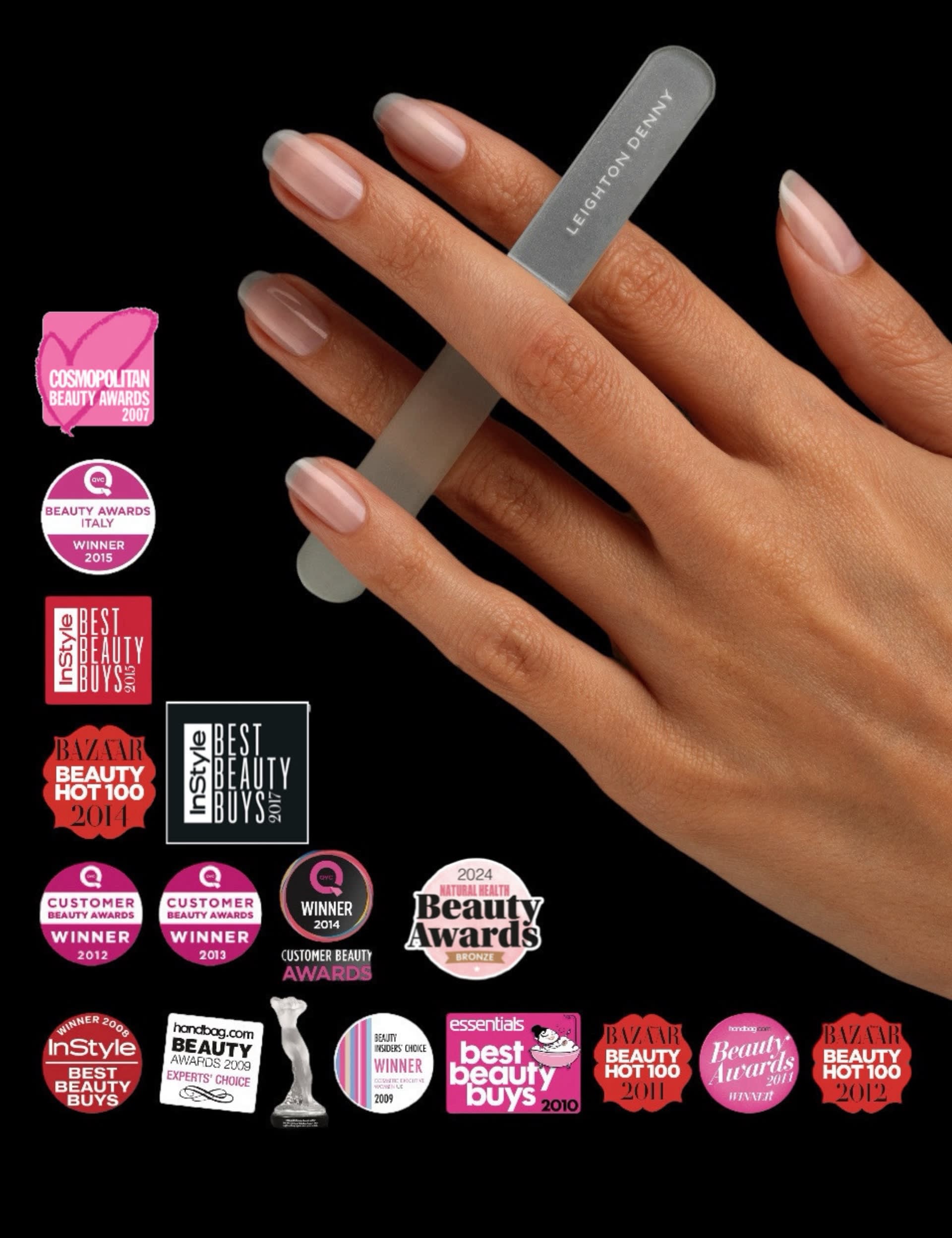 Leighton Denny Express Brightening Manicure Set - British product
