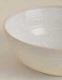 Extra large ribbed ceramic mixing bowl - British product