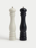 Salt and pepper mills set extra large, imported from the UK