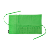 Fluoro green makeup brush wrap 45 x 27cm (British brand)