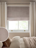 Natural Mink Ready Made Blackout/Thermal Matte Velvet Roman Blind