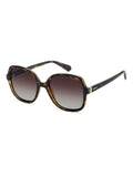 Polaroid brown square sunglasses with jewel embellishment - British product