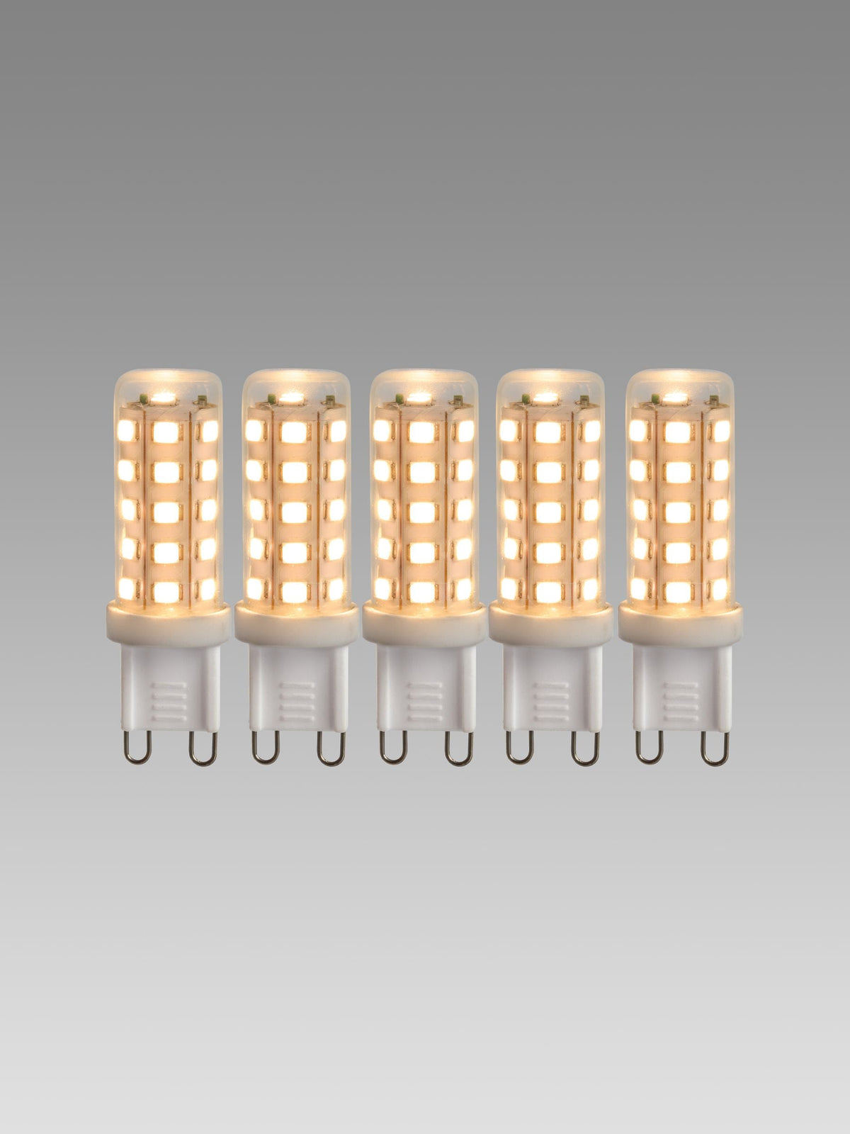 G9 LED light bulbs 3W dimmable 5 pack - British product