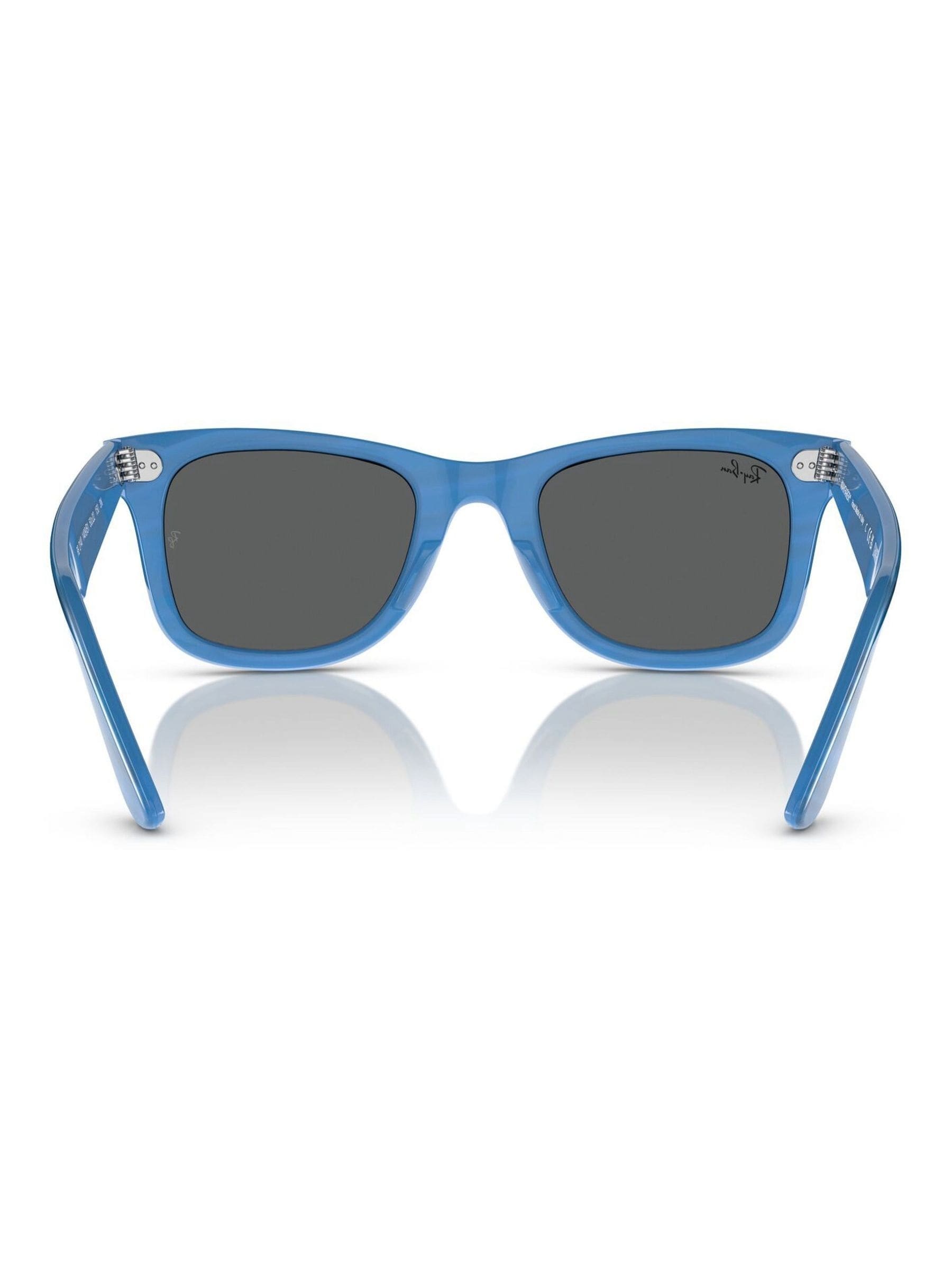 Ray-Ban Blue Wayfarer square sunglasses, imported from the UK