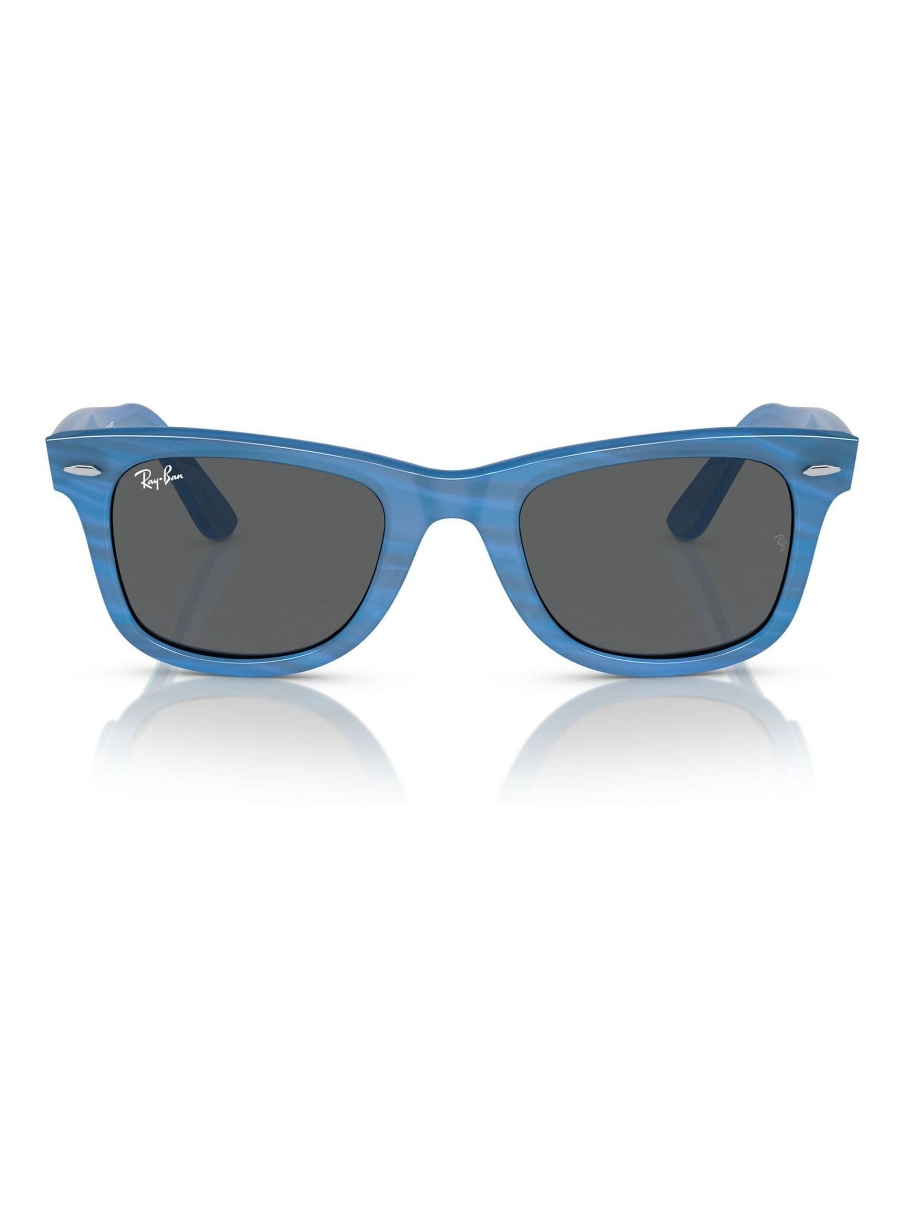 Ray-Ban Blue Wayfarer square sunglasses, imported from the UK