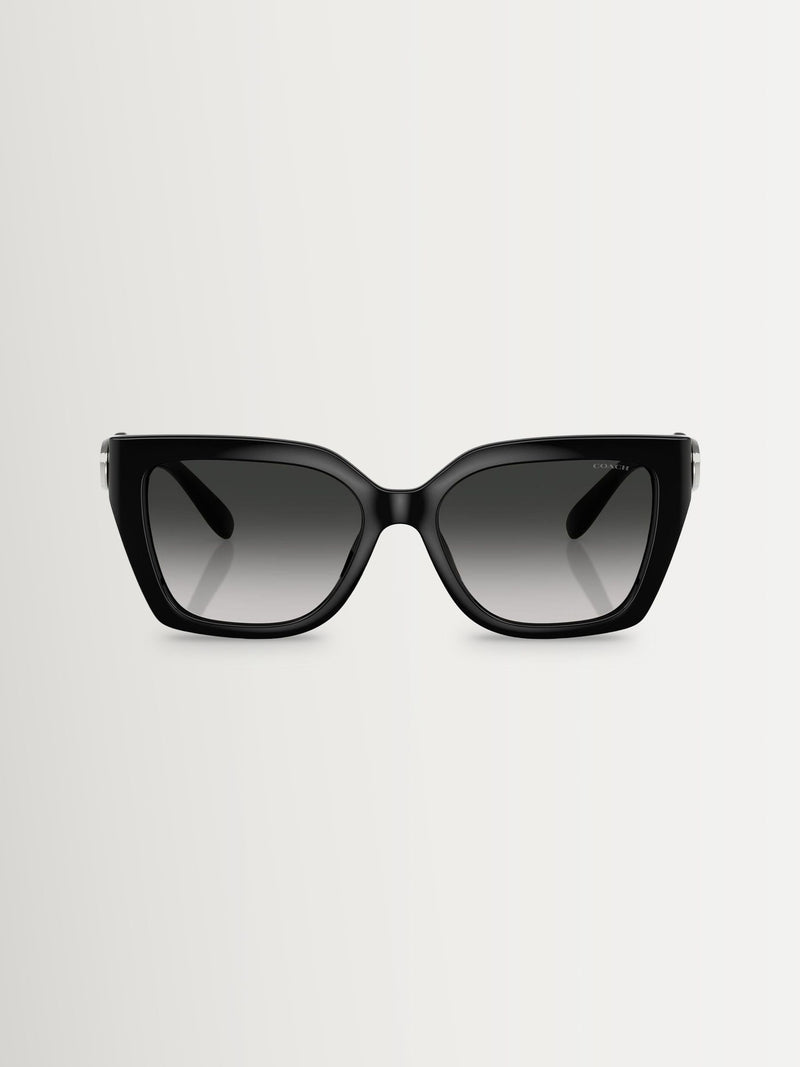 Coach black square sunglasses HC8408U - British product
